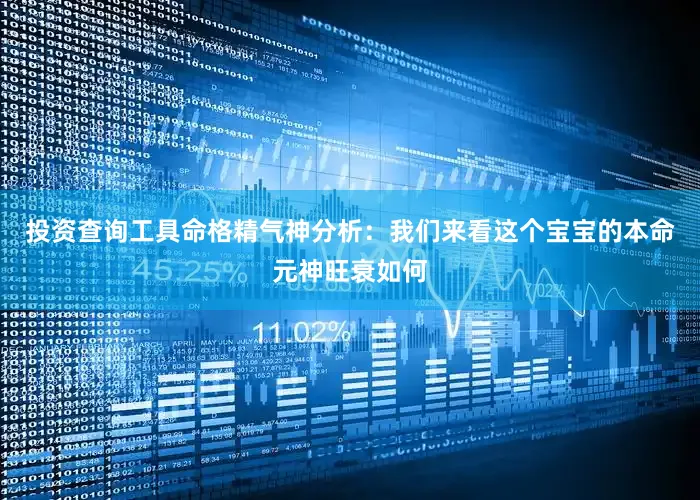 投资查询工具命格精气神分析：我们来看这个宝宝的本命元神旺衰如何
